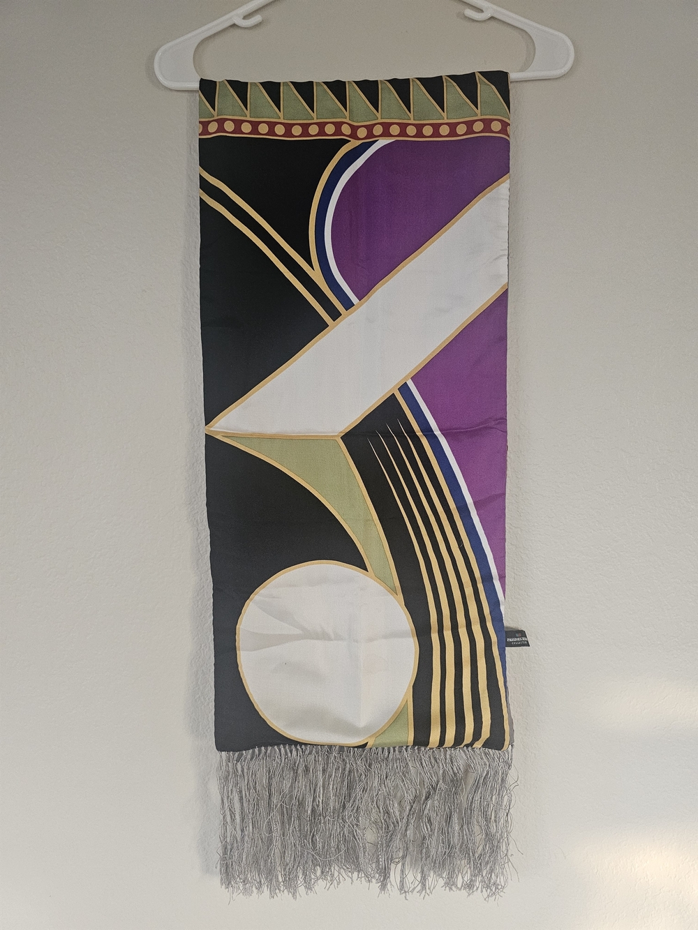 Pangborn Design Geometric Art Silk Scarf